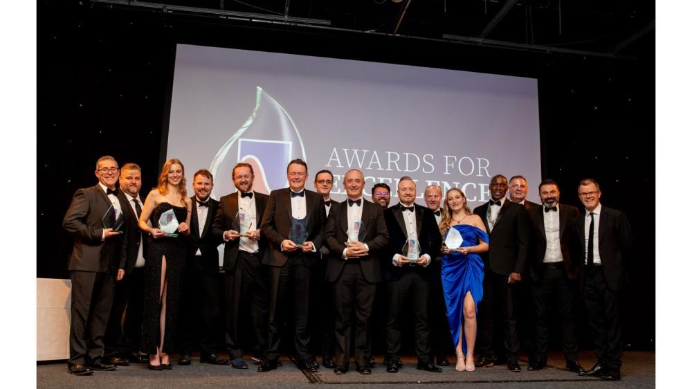 AMPs award winners garlanded image