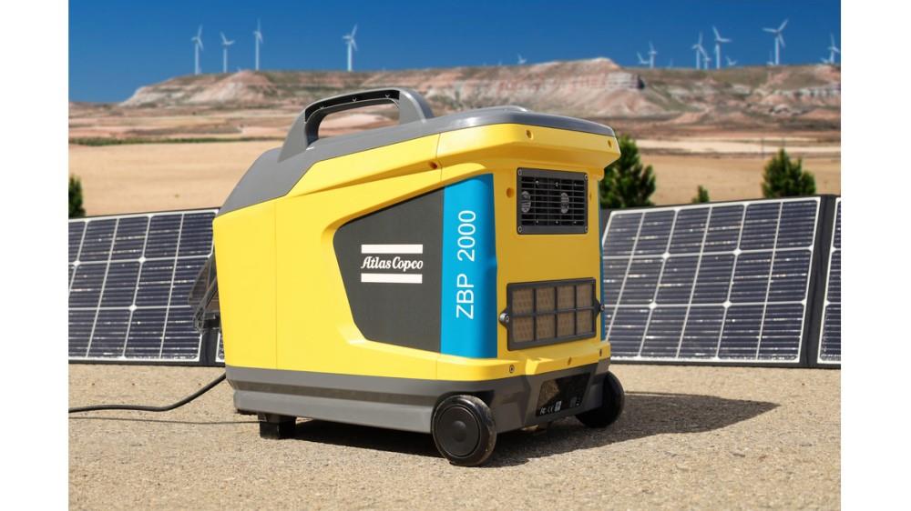 Atlas Copco expands energy storage range image
