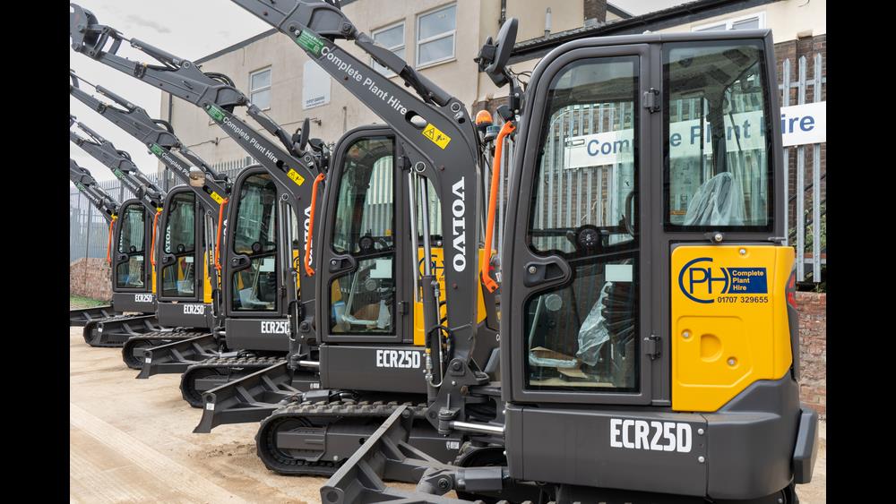 Complete Plant Hire invests in Volvo fleet image