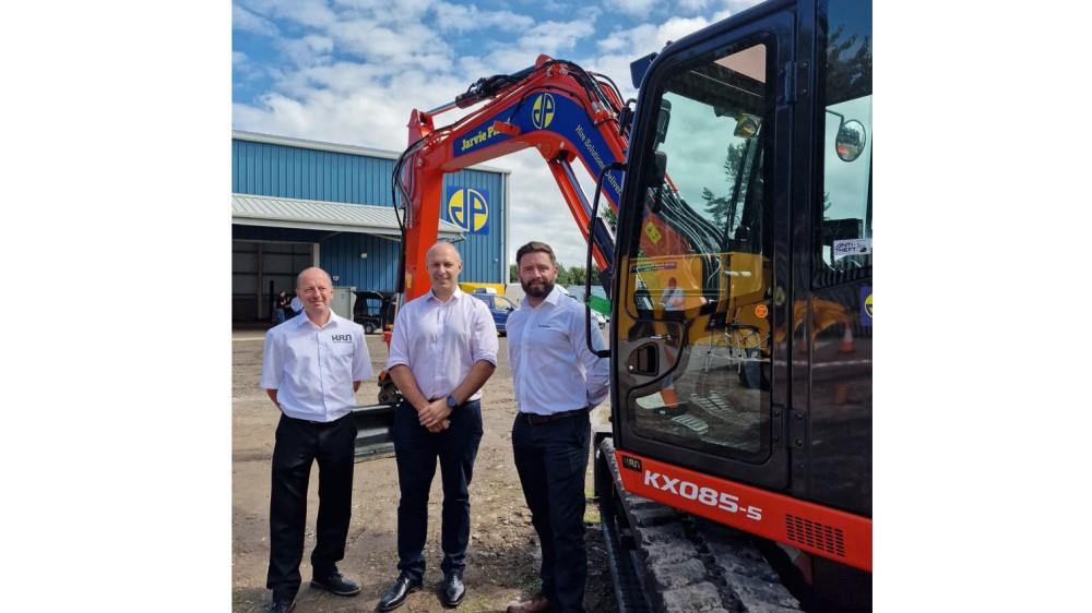 First KX085-5 in Scotland for Jarvie Plant image