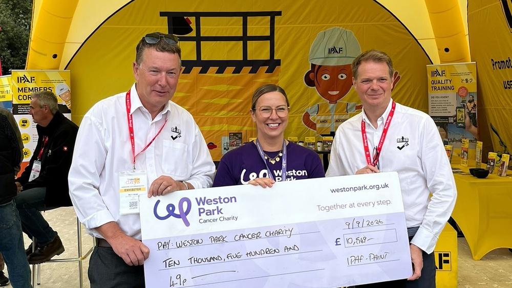 IPAF scheme raises over £10K image