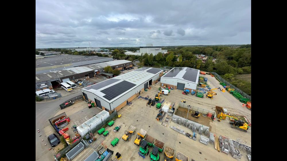 Sunbelt decarbonises MK depot image