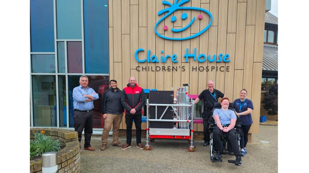 POP UP Products celebrates anniversary with gift to hospice image