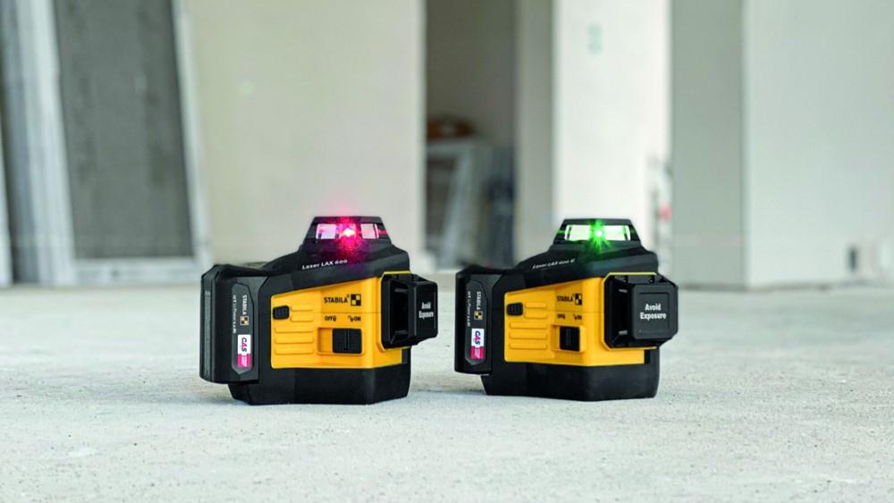 Stabila laser levels lay it on the lines image