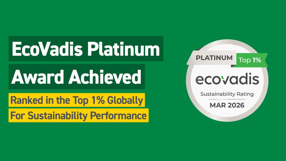 Sunbelt achieves EcoVadis Platinum rating image