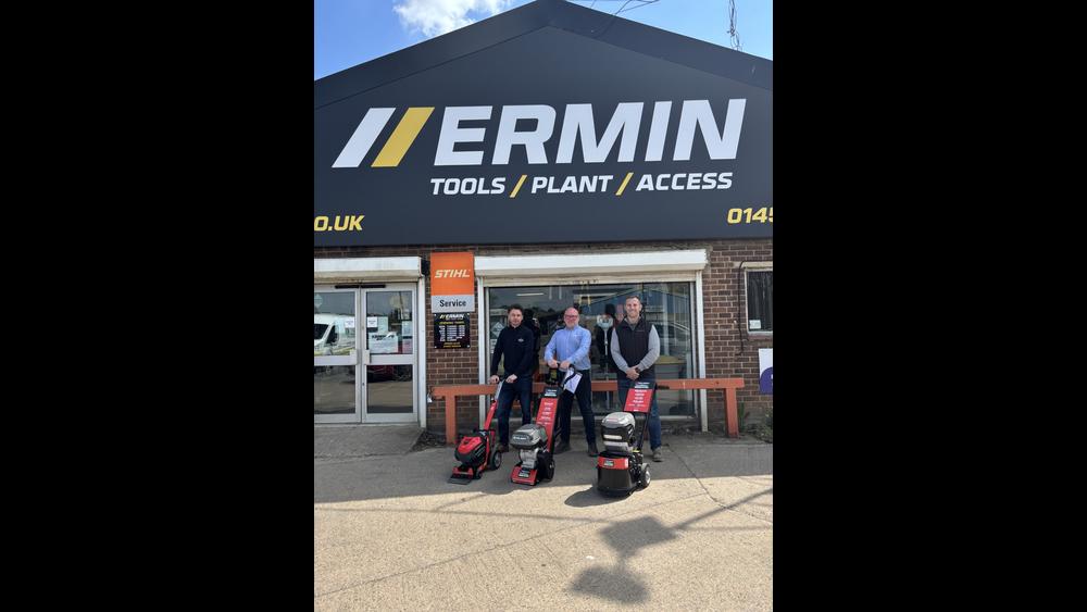 Ermin Plant Hire is charged to the max image