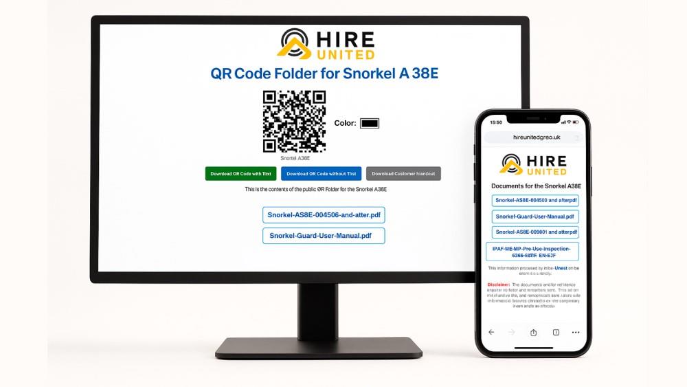 Hire United launches clever QR system image