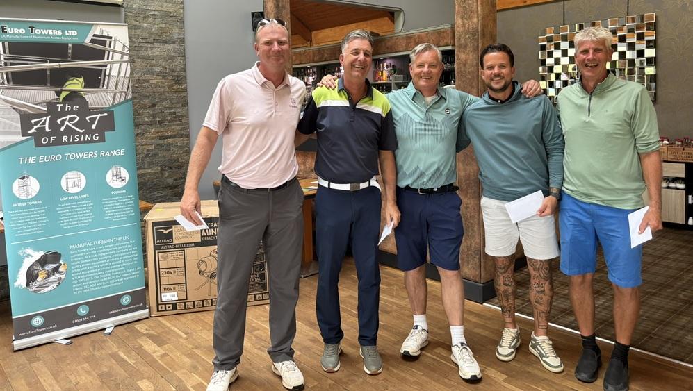 Euro Towers golf day a super success image