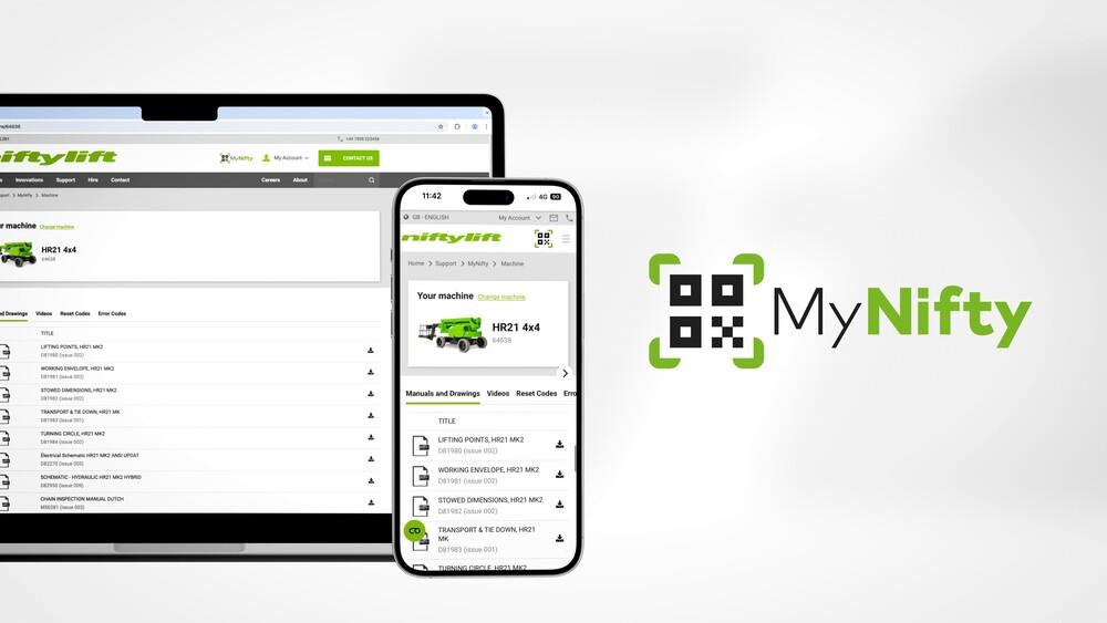 Niftylift launches online portal image