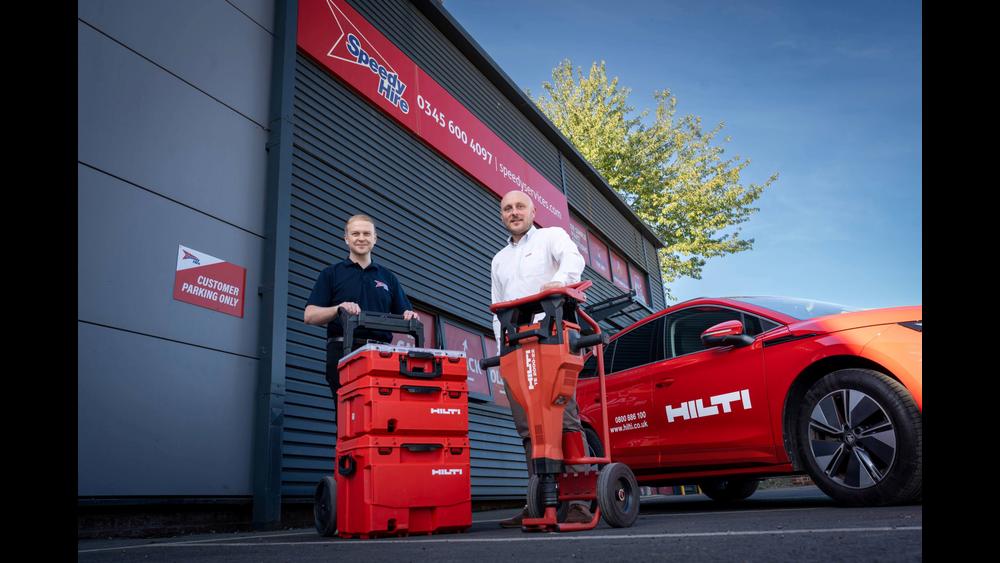 Speedy in five-year Hilti investment image