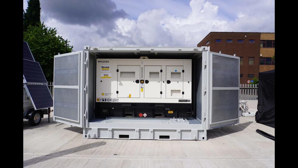 Wernick updates generator enclosure image