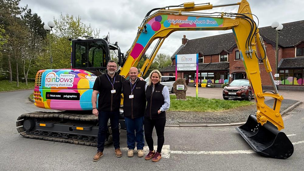 True Group wraps for local hospice image