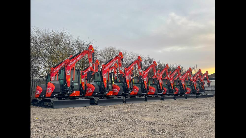 CW Plant Hire expands digger fleet image