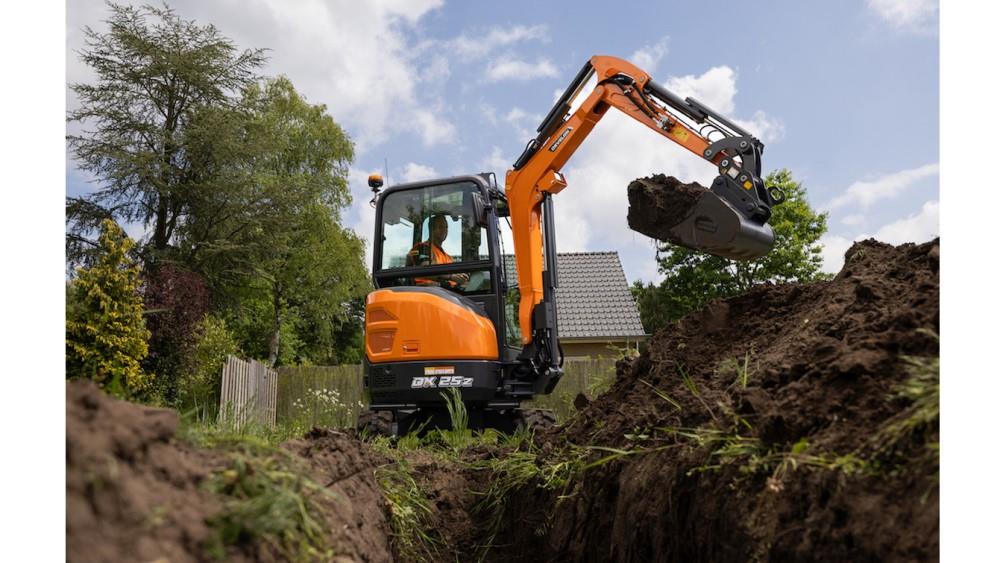 Develon launches new mini digger image