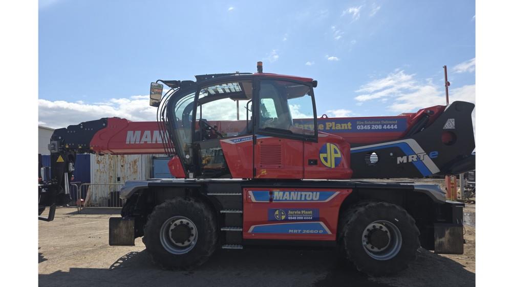 Jarvie Plant pushes ahead with electric telehandler image