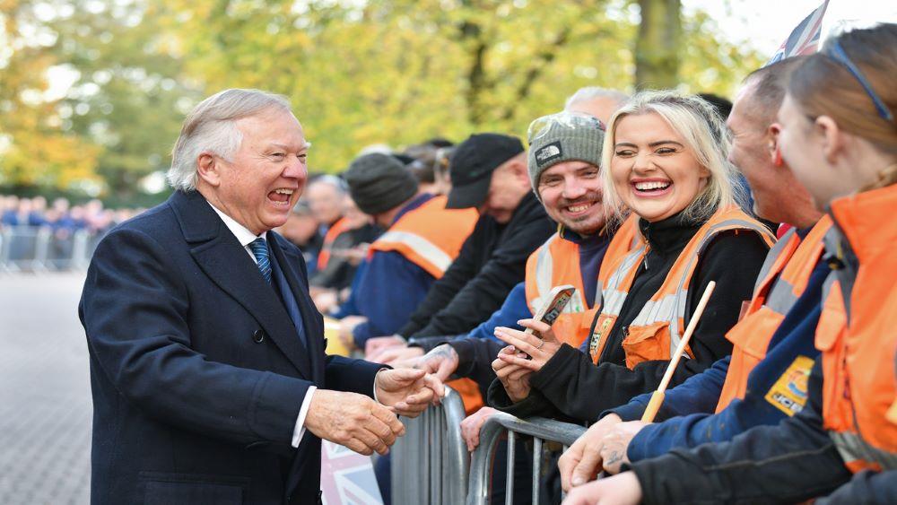 Double celebration for JCB image