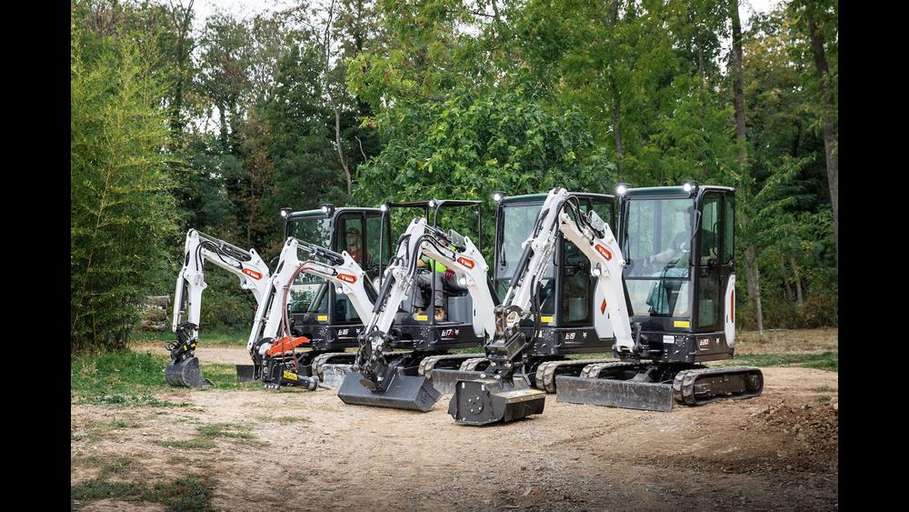 Bobcat to debut new mini diggers image