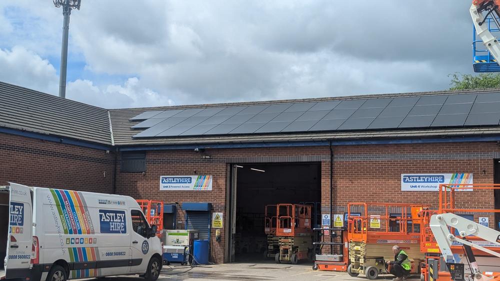 Astley Hire achieves ISO:14068-1 rating image