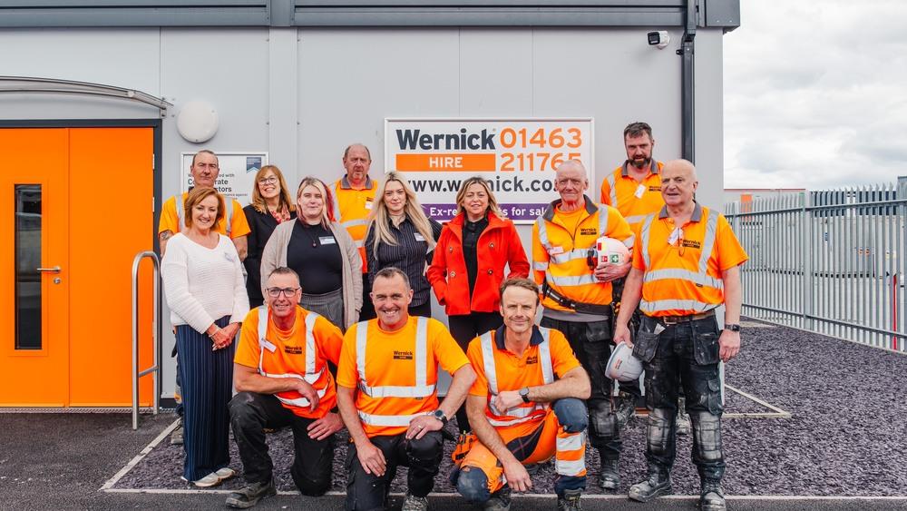 Wernick Hire opens new Inverness depot image